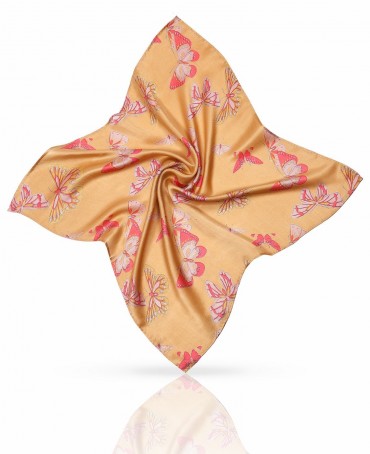 Шейный Платочек Женский SS.KV-BUTTERFLY/GOLD